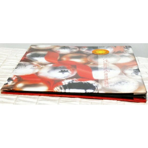 New Vtg 1998 Holiday Remembrances Scrapbook Photo Album 12" Bound & d/termined - Picture 8 of 8